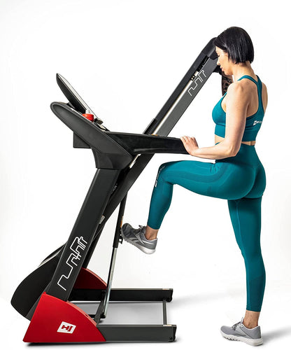 Hop-Sport HS-2800LB Laufband für Zuhause, klappbar, große Lauffläche, bis 20 km/h, 18 Programme, bis 150 kg