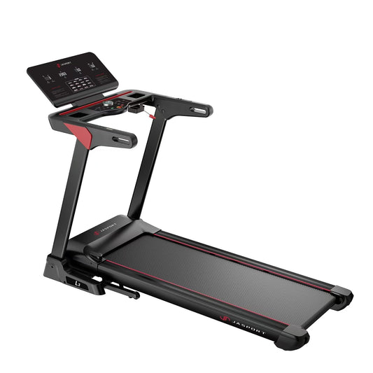 JASPORT L3 Laufband für Zuhause, klappbar, leise Dämpfung, Bluetooth, 4PS, 20km/h, 18% Steigung, große Lauffläche, bis 120kg